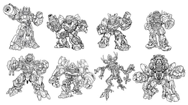 Трансформеры вектор