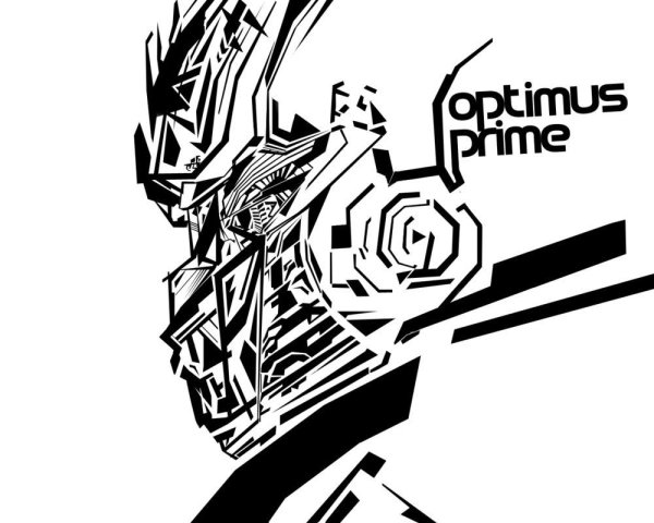 Маска Оптимус Прайм раскраска