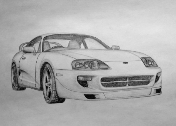 Supra a80 раскраска
