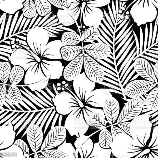 Тропический орнамент