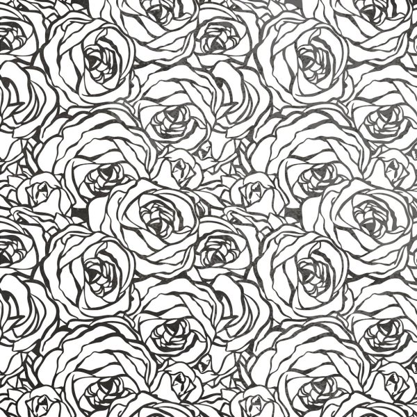 Черно белые узоры