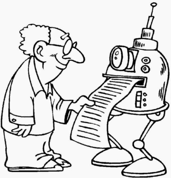 Профессии раскраски для детей