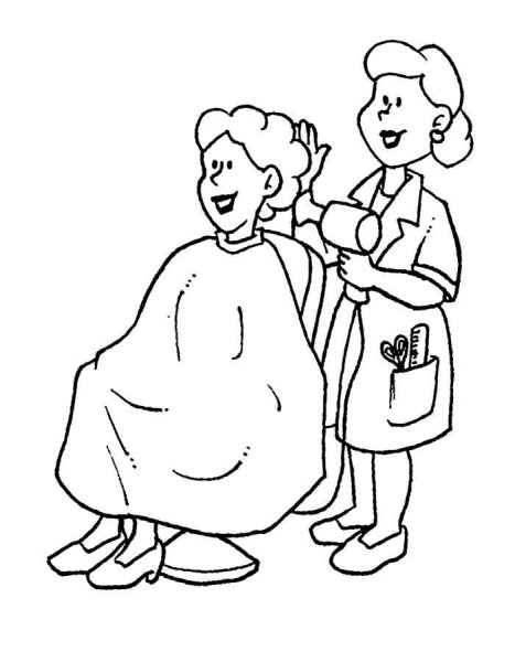 Столяр раскраска