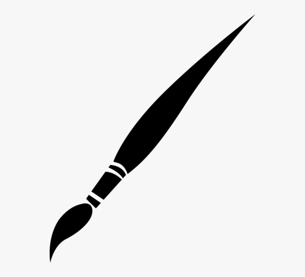 Кисточка для рисования вектор