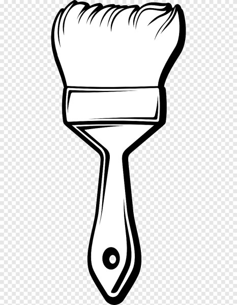 Малярная кисть раскраска