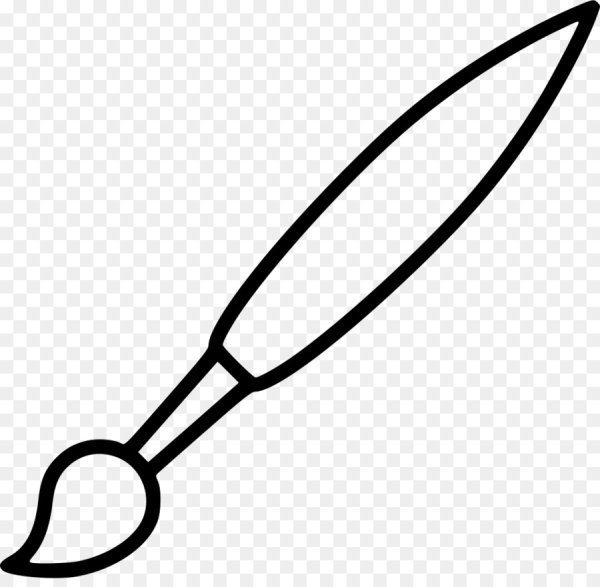 Кисточка раскраска