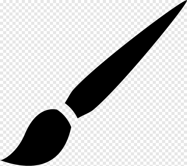 Кисточка для рисования лого