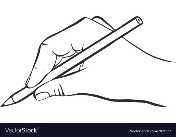 Руки карандашом