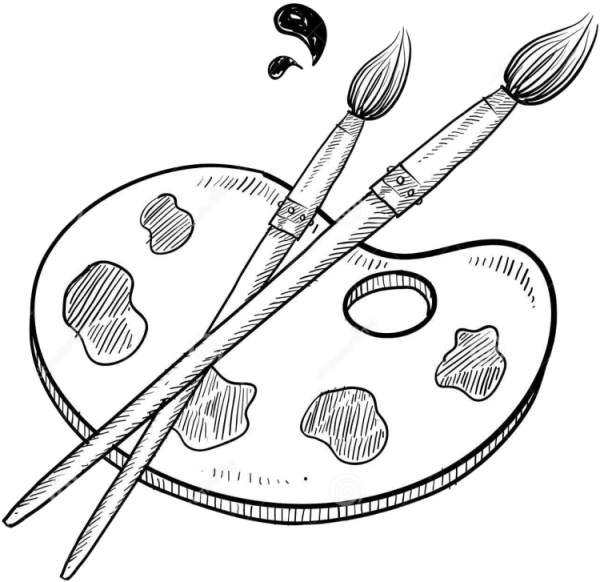 Кисточка для рисования