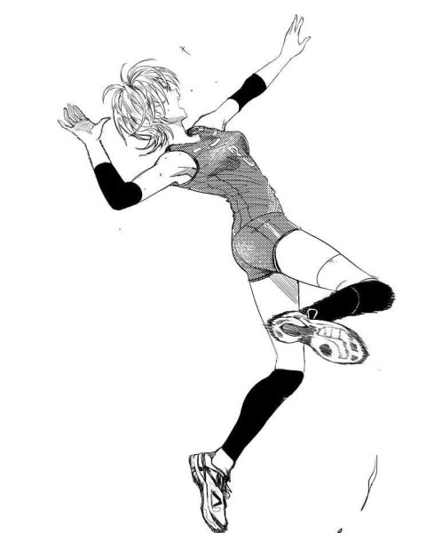 Позы для рисования волейбол