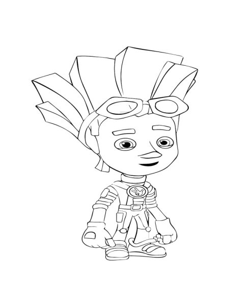 Фиксики раскраска Бася