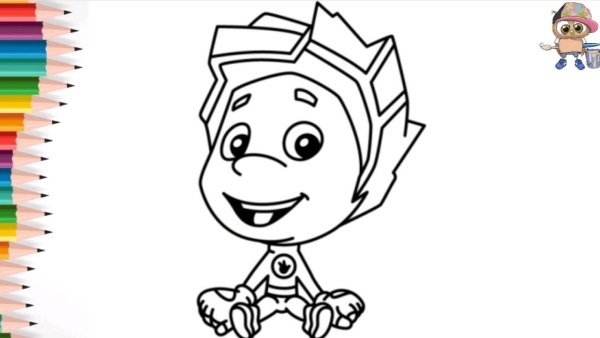 Картинки для раскраски Симка