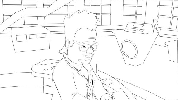 Симка Нолик Папус раскраска