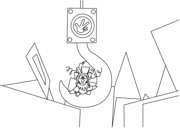 Сказочный патруль Саша раскраска