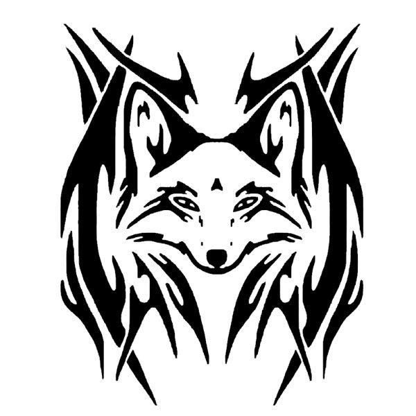 Татушки трайбл лиса