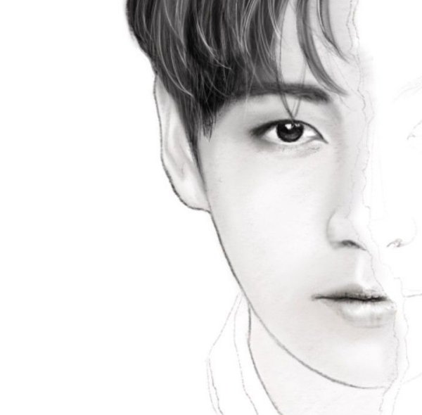 Раскраска Чонгука из BTS