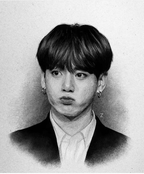 Портреты БТС Чонгук