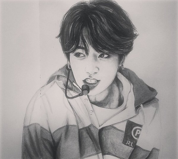 Рисунки Чонгука из BTS