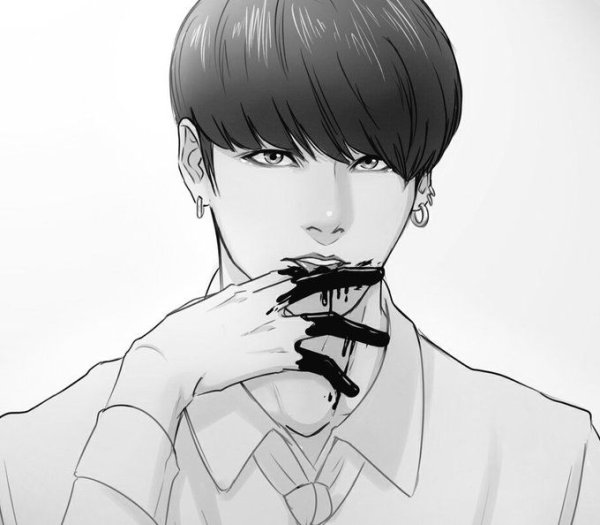 БТС арты 18 Чонгук