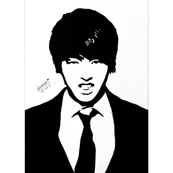 Трафарет БТС