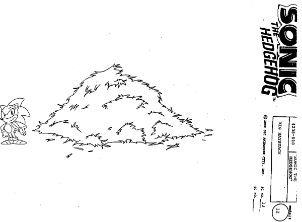 Тюк сена рисунок