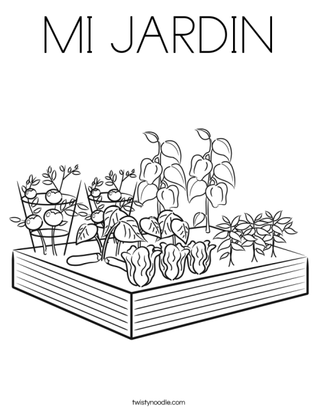 Грядки карандашом