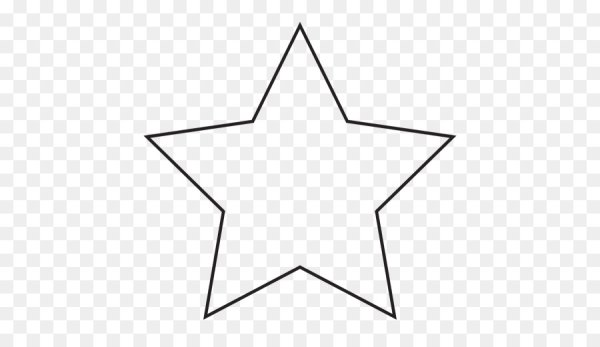 Звезда черно белая