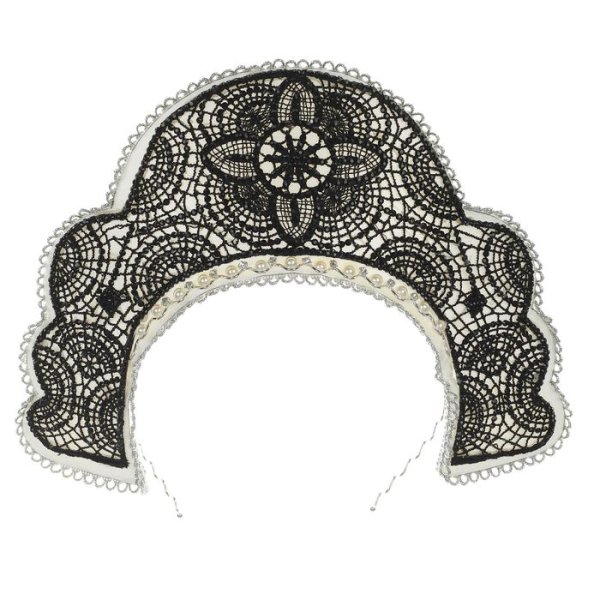 Кружевной кокошник