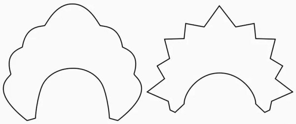 Кокошник современный