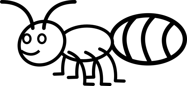 Муравей картинка для детей