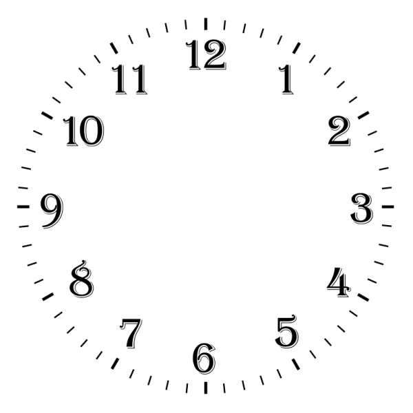 Циферблат часов