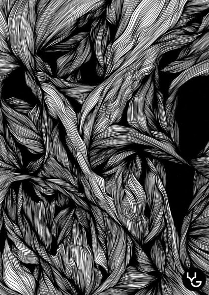 Черно белая Графика