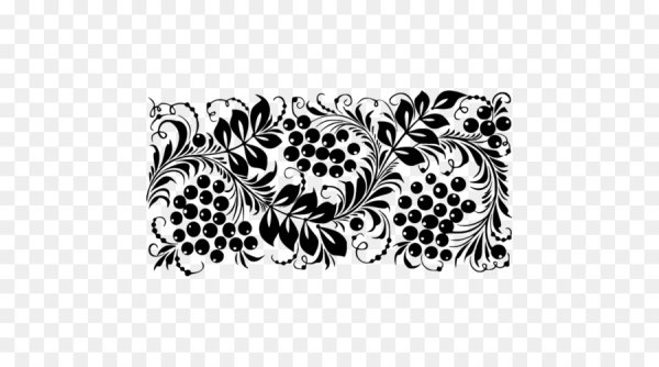 Цветочные орнаменты и узоры для росписи