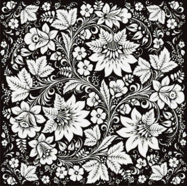 Хохлома орнамент