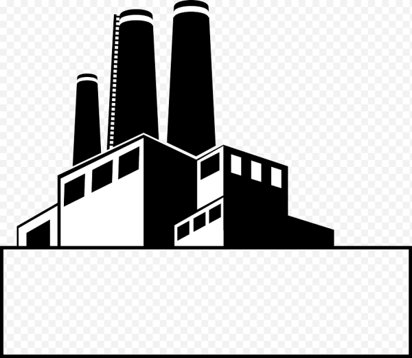 Завод силуэт