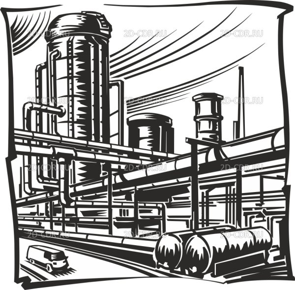 Завод вектор