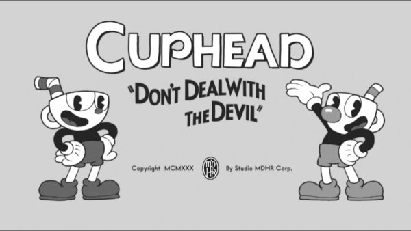 Cuphead чб