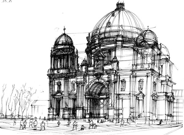 Архитектура в графике