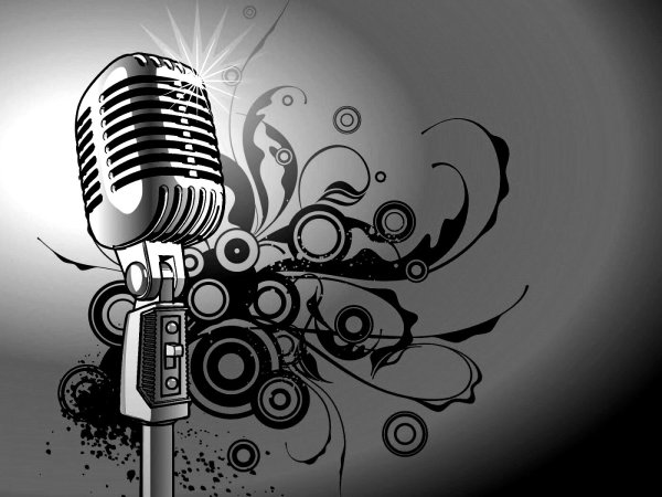 Микрофон картина