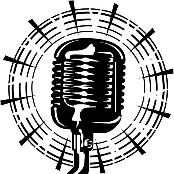 Студийный микрофон логотип