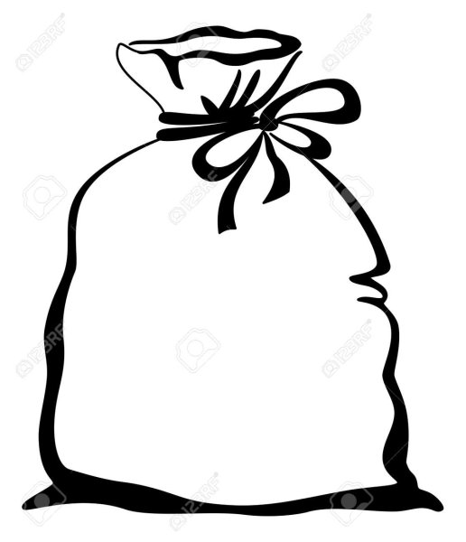 Мешочки трафарет