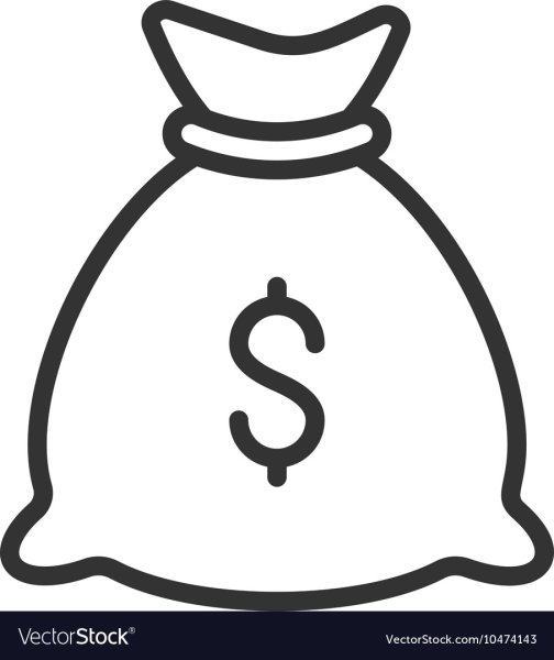 Мешок раскраска