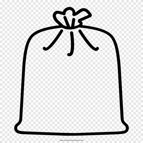 Мешок с подарками силуэт