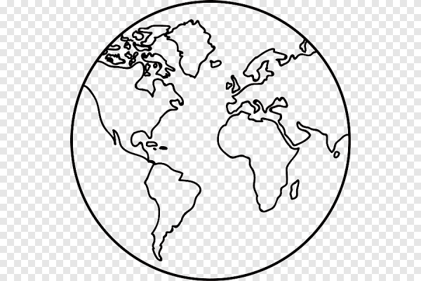 Земля для срисовки карандашом