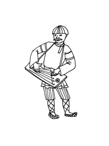 Рисунок к сказке Летучий корабль