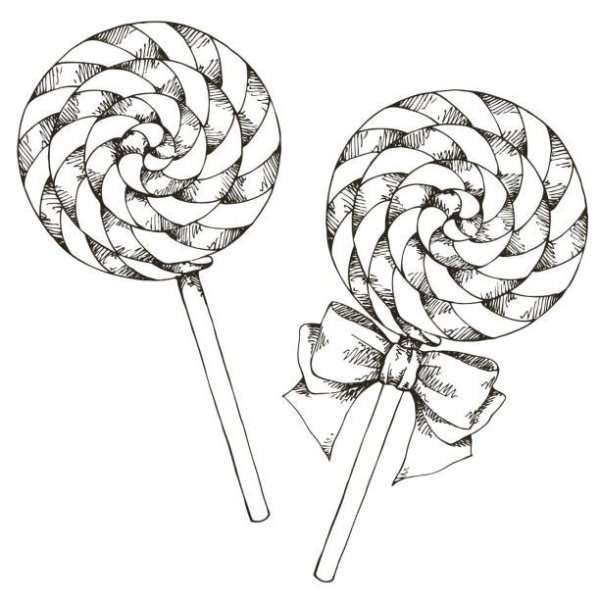 Рисование леденца