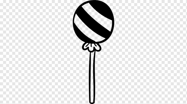 Конфетка черно белая