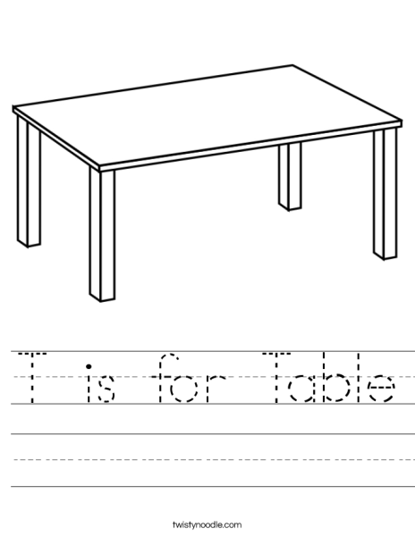 Стол раскраска для детей