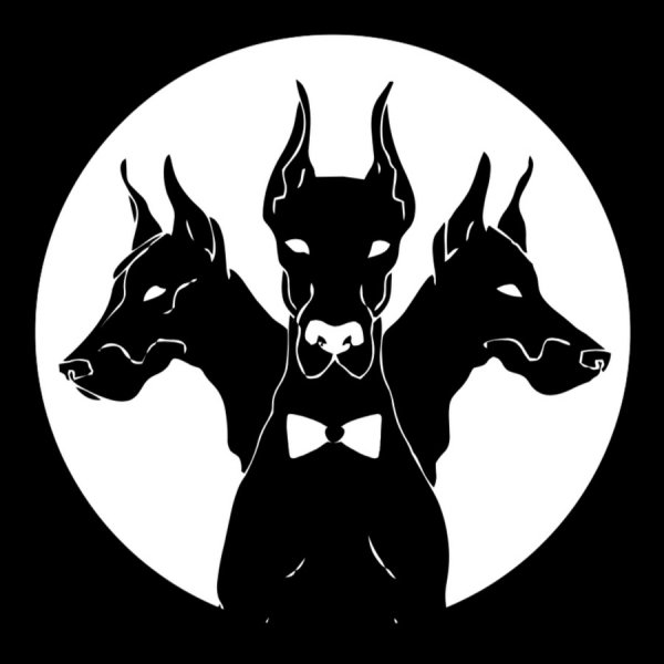 Наклейка Доберман