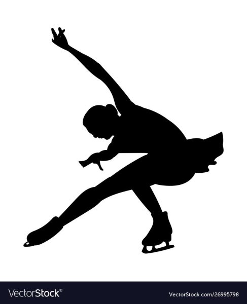 Силуэт фигуристки